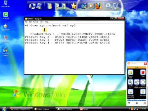 Activate windows xp without product key